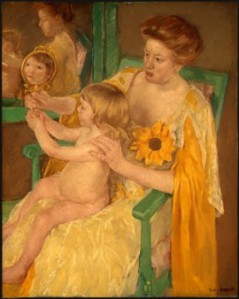 Mother and Child, Mary Casssatt, 1905